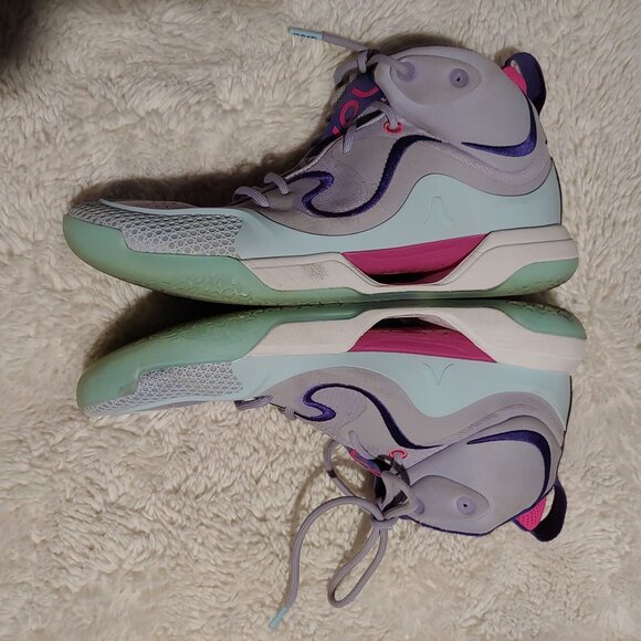 Avoli Mid Retro Future Volleyball Shoes- Pink/Purple & Lavender Field Trip 10.5 - Picture 11 of 16